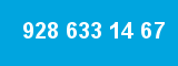 928 633 14 67 928 633 14 67